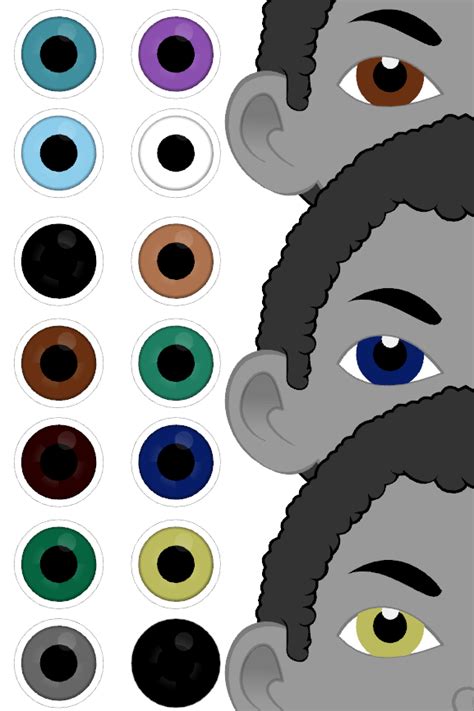 Eye Color Stylizer Pack Toon Titan