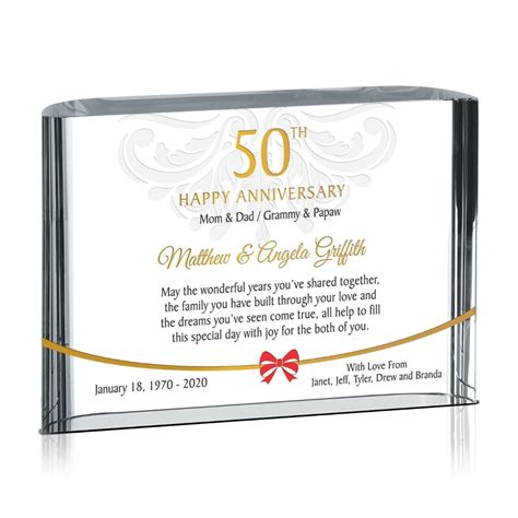 Take a look at the different 50th anniversary invitation designs from our incredible designers. 50th (Golden) Wedding Anniversary Gifts | Wedding ...