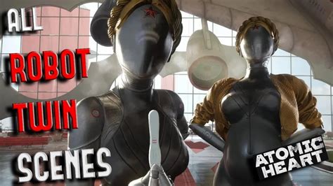 Atomic Heart All Robot Twins Scenes Storyline All Cutscenes Twins Ending Hd Xbox Pc Ps5