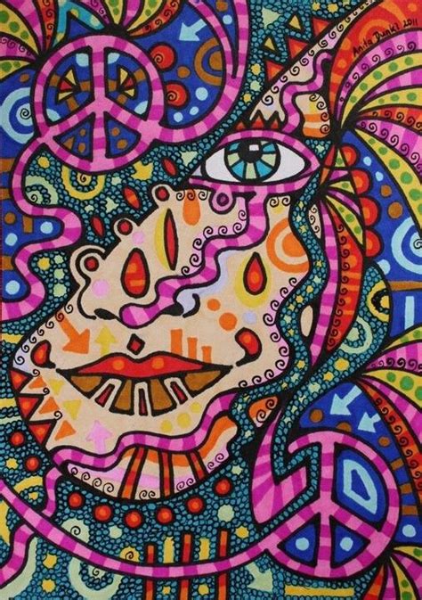 Pin By Eldonna Kent On Peace Out Peeps 웃흣 Psychedelic Art Hippie