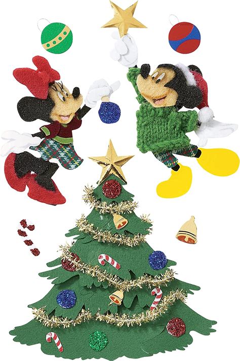Disney Mickey And Minnie Tree Trimming Christmas