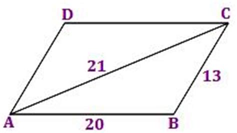 Area of Parallelogram | Calculate Perimeter and Area of Parallelogram ...