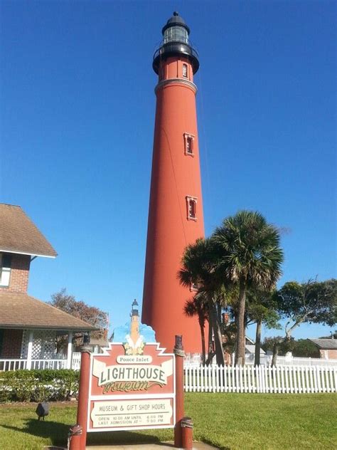 The Tallest Lighthouse In Florida The Ponce De Leon Ponce Inlet Fl