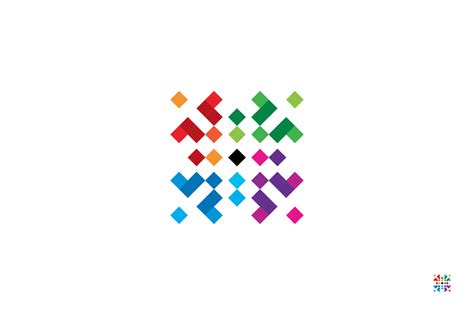 Pixel Company Logo ~ Logo Templates On Creative Market