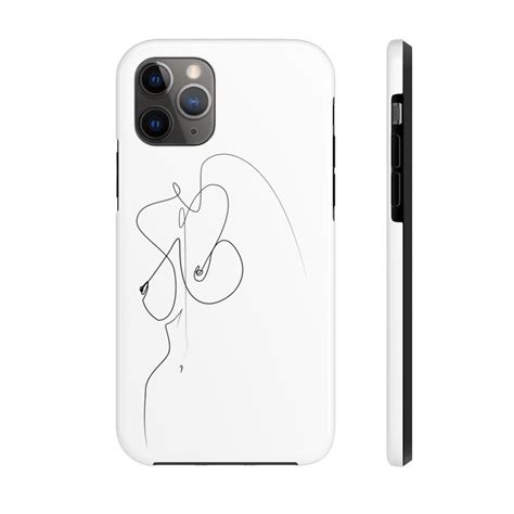 Line Art Iphone Case Iphone 11 Pro Max Case Iphone X Case Etsy