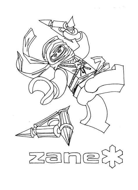 Ninjago Drawing Zane At Explore Collection Of