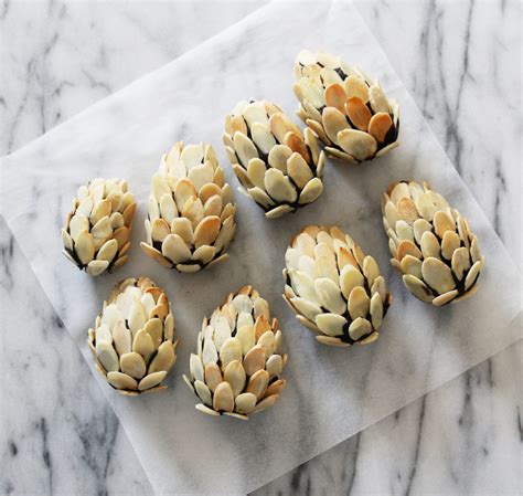 How To Make Chocolate Ganache Pine Cones Sandra Dillon Design