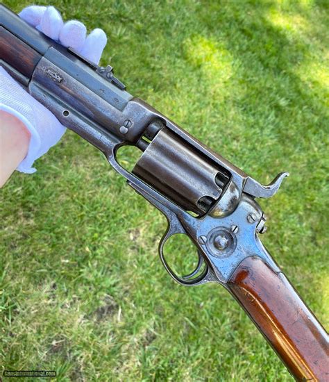 Exceptionally Rare Colt Model 1855 Revolving Rifle With London Address