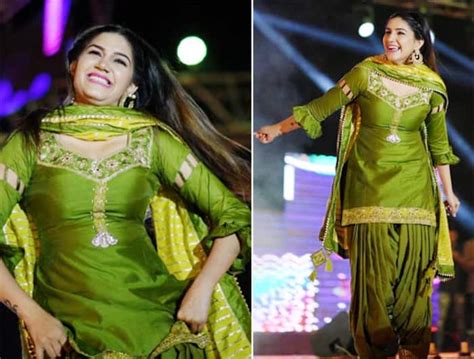 Haryanvi Dancer And Singer Sapna Choudharys Full Of Life Pictures In Beautiful Patiala Salwar
