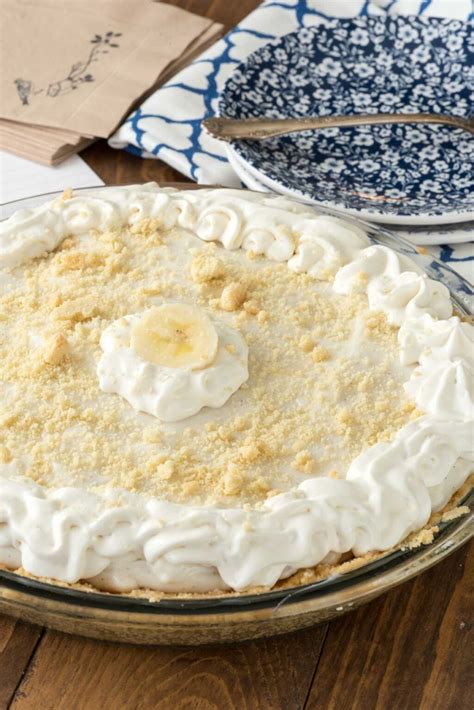 Old Fashioned Banana Pudding Pie Crazy For Crust