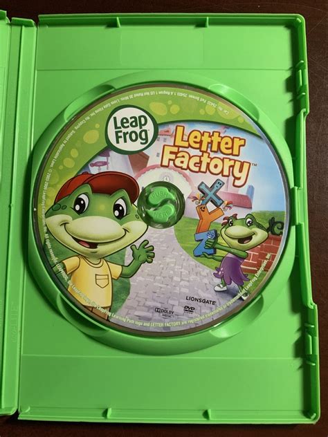 Leapfrog Letter Factory Dvd 2009 31398109280 Ebay