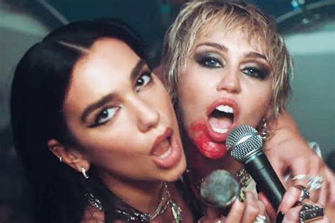 Miley Cyrus y Dua Lipa La fusión de dos sensualidades Música News