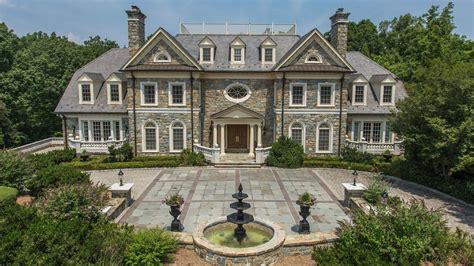 A 16000 Square Foot Georgian Mansion Just Hit The Market In Mclean