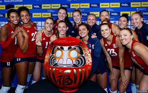 Olympics Bound Us Women Claim Ticket To Tokyo Usa Volleyball