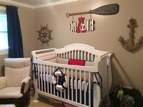 Nautical Nursery Nursery Guest Room Baby Bedroom Baby Boy Rooms Baby