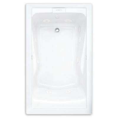 Style, versatility, and finish are the most important factors. EverClean 60 in. x 32 in. Reversible Drain Whirlpool Tub ...