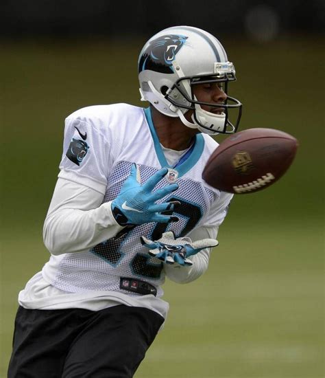 Carolina Panthers Ted Ginn Jr 19 Makes A Reception During Practice