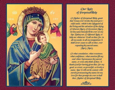 Prayer To Our Lady Of Perpetual Help Photograph By Samuel Epperly Pixels