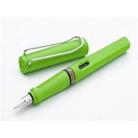 Lamy Safari Fountain Pen Medium Nib Green John Carpenter Bookshop