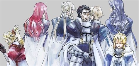 Fate Fanart Collection King Arthur And The Knights Of The Round Table