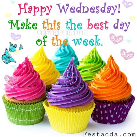 Wednesday Love Happy Wednesday Happy Wednesday Images Colorful Cupcakes
