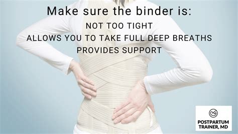 How Long Should You Wear A Binder After C Section Doctor Explains Postpartum Trainer Md