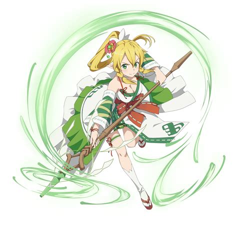 Leafa Sword Art Online Sword Art Online Memory Defrag Highres Official Art 1girl Blonde