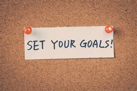Set Your Goals Personal Development Toolbox