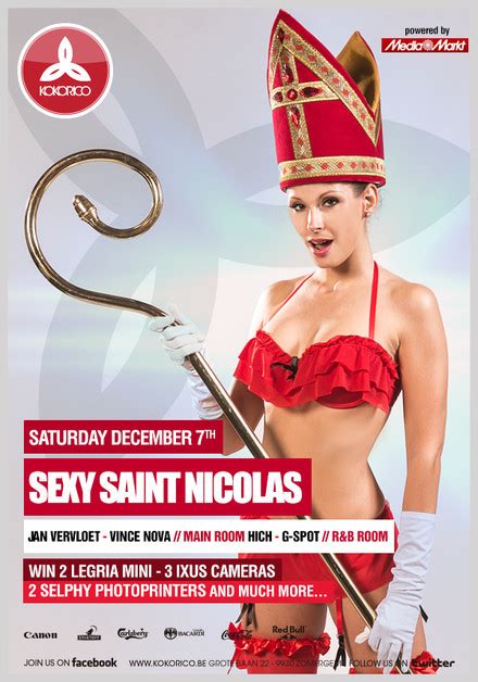 Sexy Saint Nicolas Saturday December 07th Kokorico