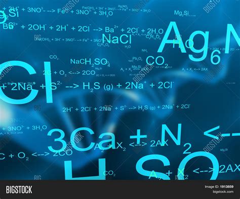 Science Formulas Image And Photo Bigstock