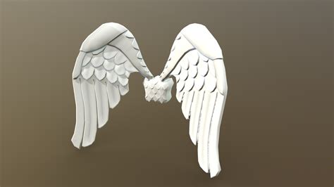 Angel Wings 3d Model Decowest