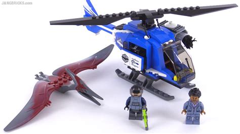 Lego Jurassic World Pteranodon Capture Review Set 75915