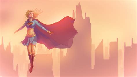 Supergirl Супергерл Кара Зор Эл Кара Кент красивые картинки арт барышня арт девушка