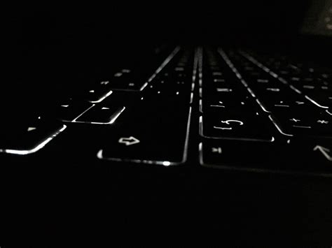 Dark Keyboards Macro Lights Hd Wallpapers Desktop And Mobile