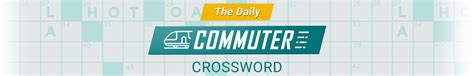 Daily Commuter Crossword Free Online Game Arkadium