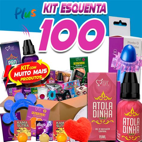 Kit Sex Shop 100 Itens Marca Top Gel Sexy Shop Produtos Eróticos Prime Full Shopee Brasil