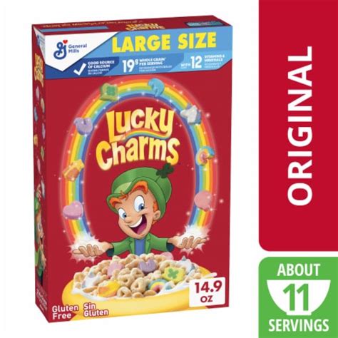 General Mills Lucky Charms Large Size Cereal Oz Kroger