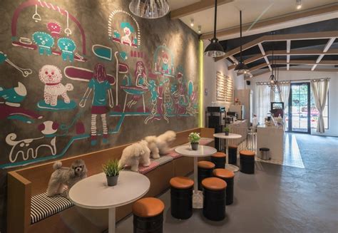 » The Barkbershop Pet Grooming Studio & Cafe by Evonil Architecture