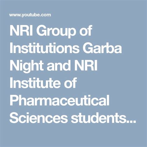 Pin On Nri Group Of Institutions
