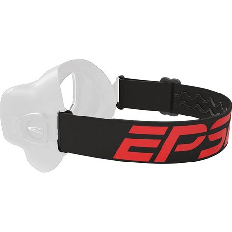 Masque Epsealon Seawolf Red Flash Fat Strap Masque Chasse Sous Marine