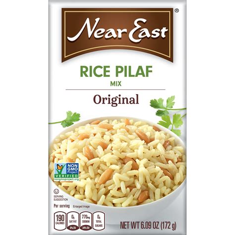 Near East Rice Pilaf Mix Original 6 09 Oz Box Walmart Com