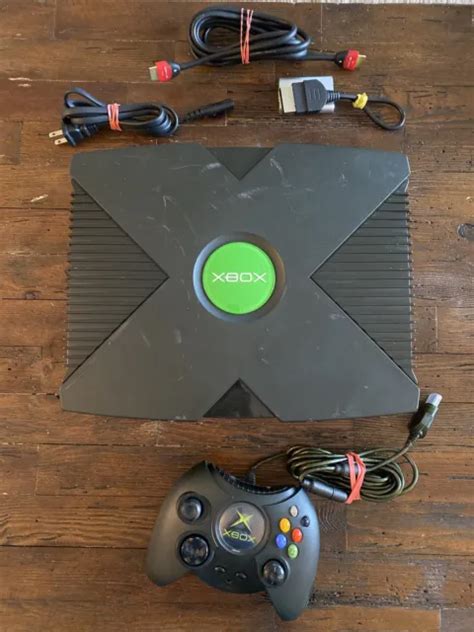 Microsoft Xbox Original 8gb Console System Oem Controller Authentic