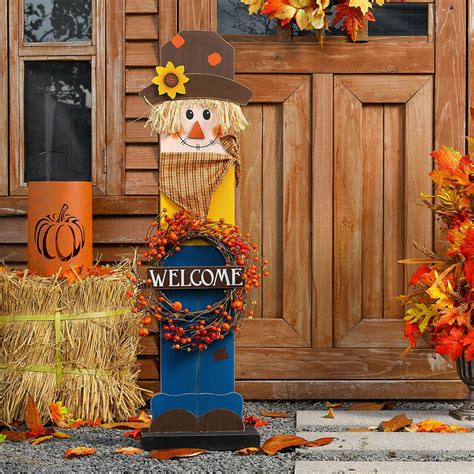 Outdoor Fall Decoration Ideas The Home Depot