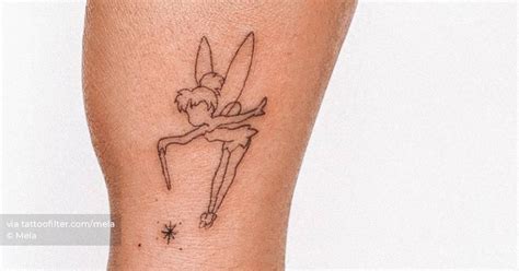 Details Outline Tinkerbell Tattoo Latest In Cdgdbentre