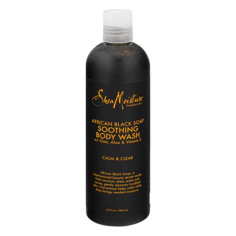 This liquid pick contains salicylic acid, which helps to unclog pores and how do you store african black soap? Save on Shea Moisture African Black Soap Soothing Body ...