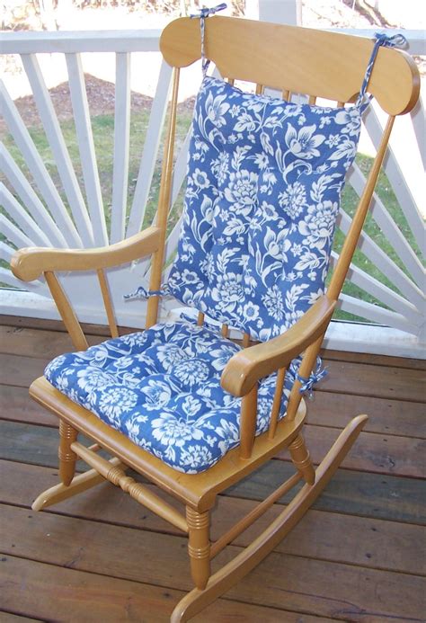 Albrechtice outdoor rocking chair with cushions whether you want to use it with its vibrant cushions or, occasionally, without them, this versatile rocking chair is guaranteed to stand out on your patio. Rocking Chair Cushion Sets and More - CLEARANCE!!