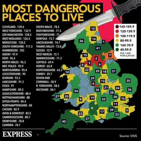 Cleveland Is Officially The Uks Most Dangerous Place To Live Teesside