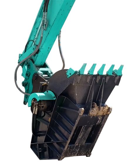 14t Excavator Crushing Bucket Attachment Rockthorn