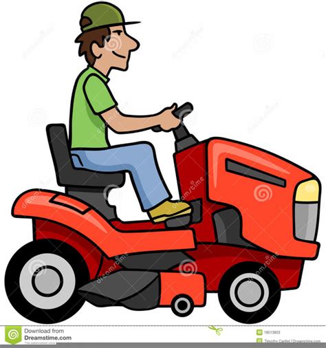 Clipart Lawn Man Mower Free Images At Clker Vector Clip Art
