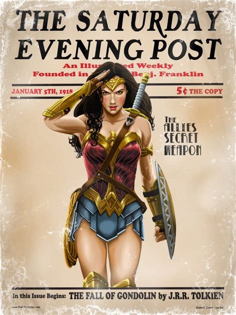 Wonder Woman Poster Bob The Artist